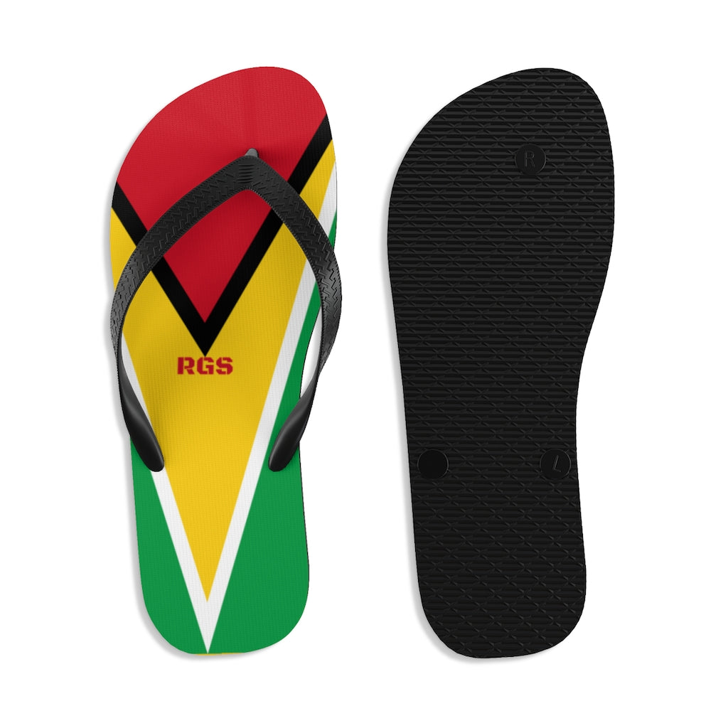 Guyana Flag Unisex Flip-Flops