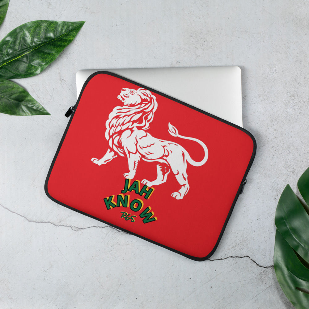 Know Red Laptop Case