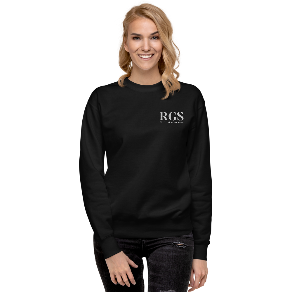 Pullover Unisex Fleece Girl Swag Embroidered