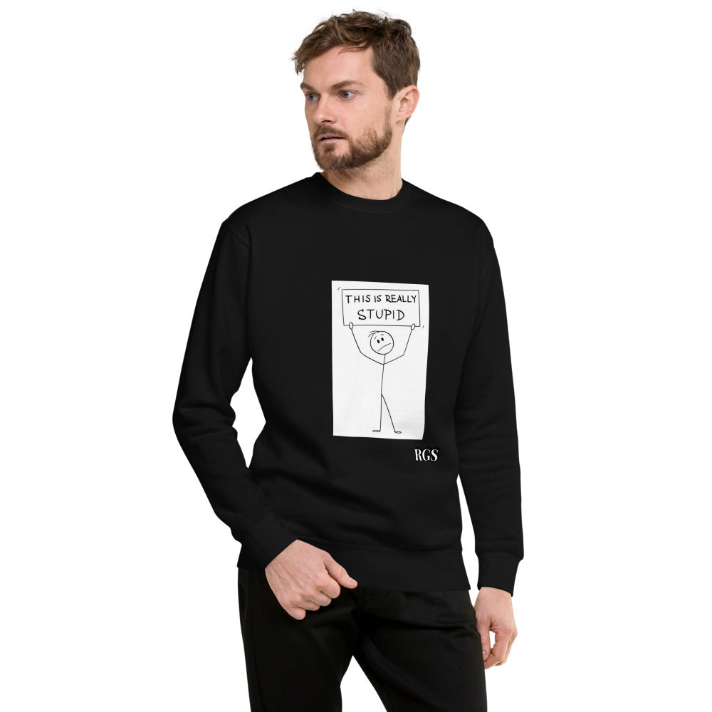 Really Stupid Fleece Pullover