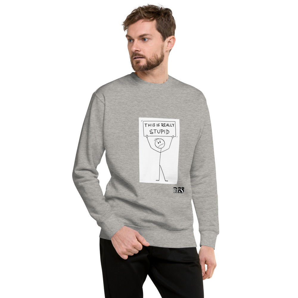 Really Stupid Fleece Pullover