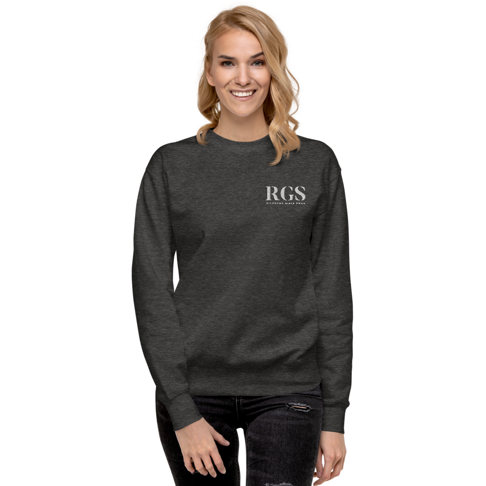 Pullover Unisex Fleece Girl Swag Embroidered