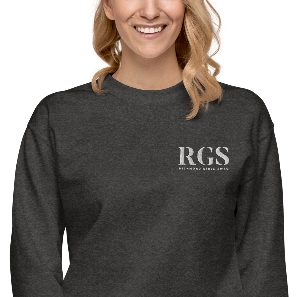 Pullover Unisex Fleece Girl Swag Embroidered