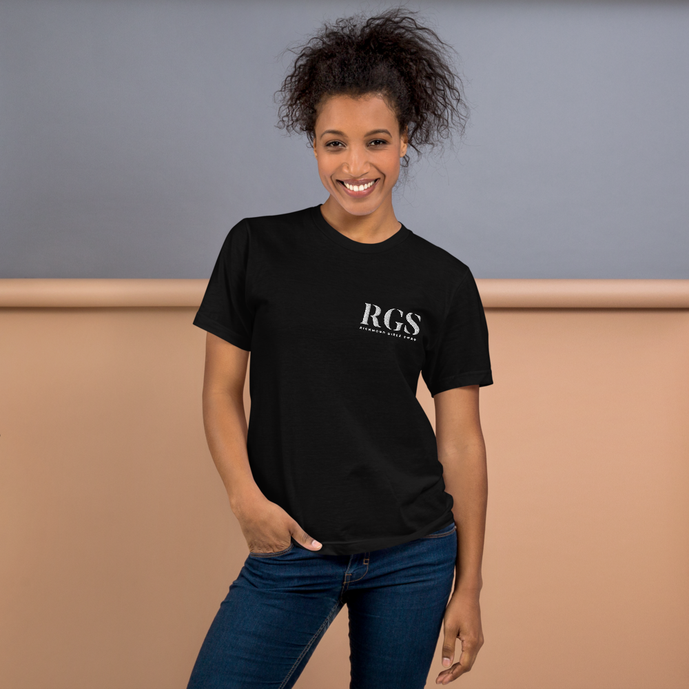 Embroidered Women Richmond Girl Swag  T-Shirt