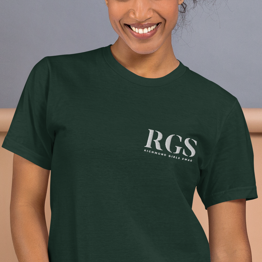 Embroidered Women Richmond Girl Swag  T-Shirt