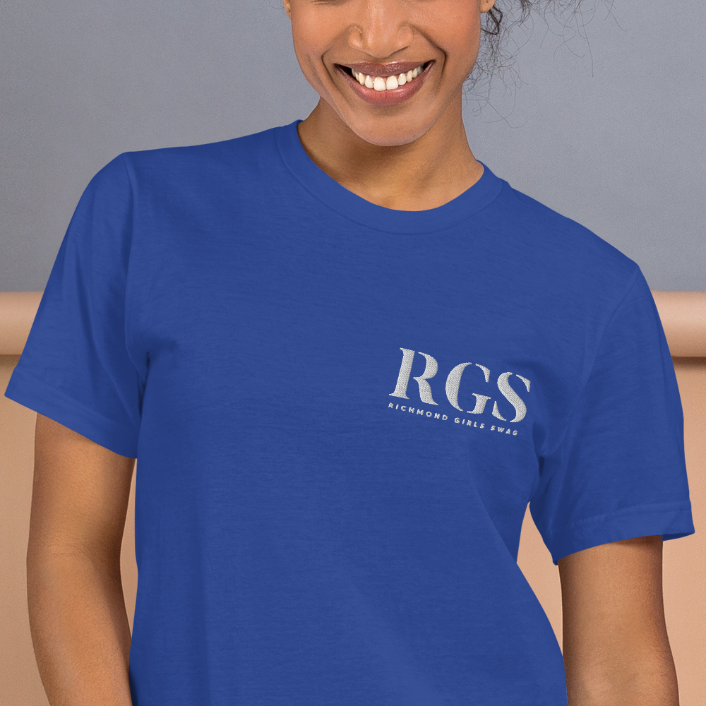Embroidered Women Richmond Girl Swag  T-Shirt