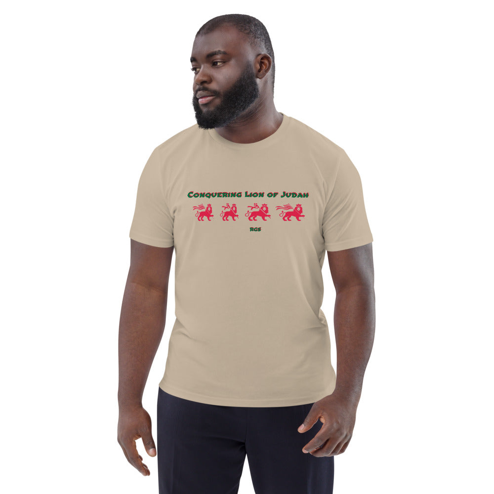 Conquering Unisex organic cotton t-shirt