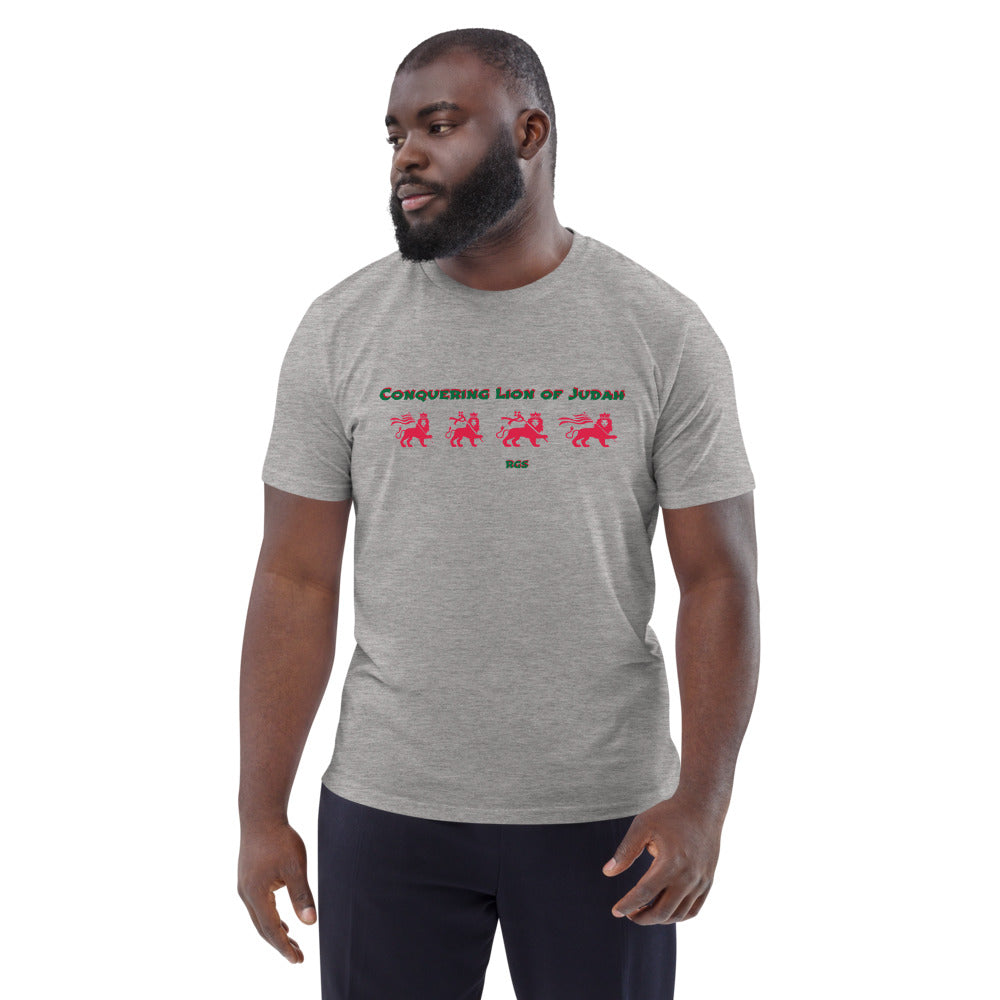 Conquering Unisex organic cotton t-shirt