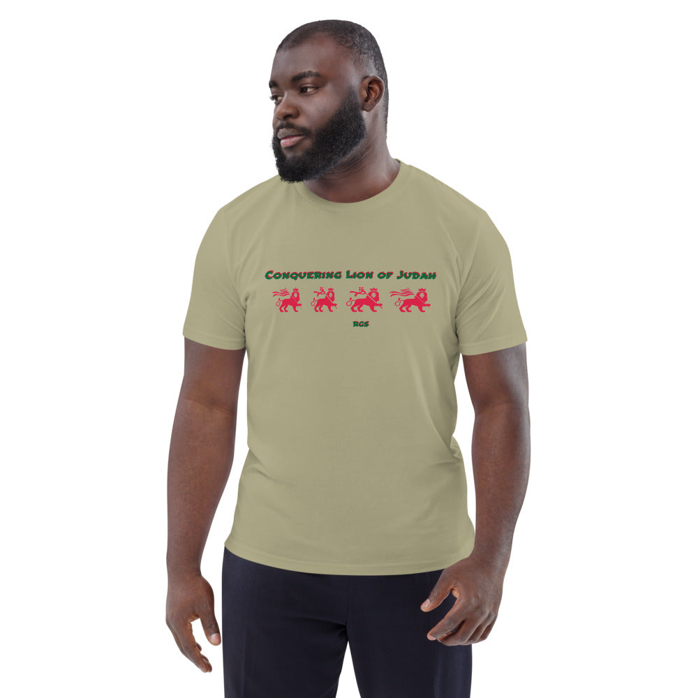 Conquering Unisex organic cotton t-shirt