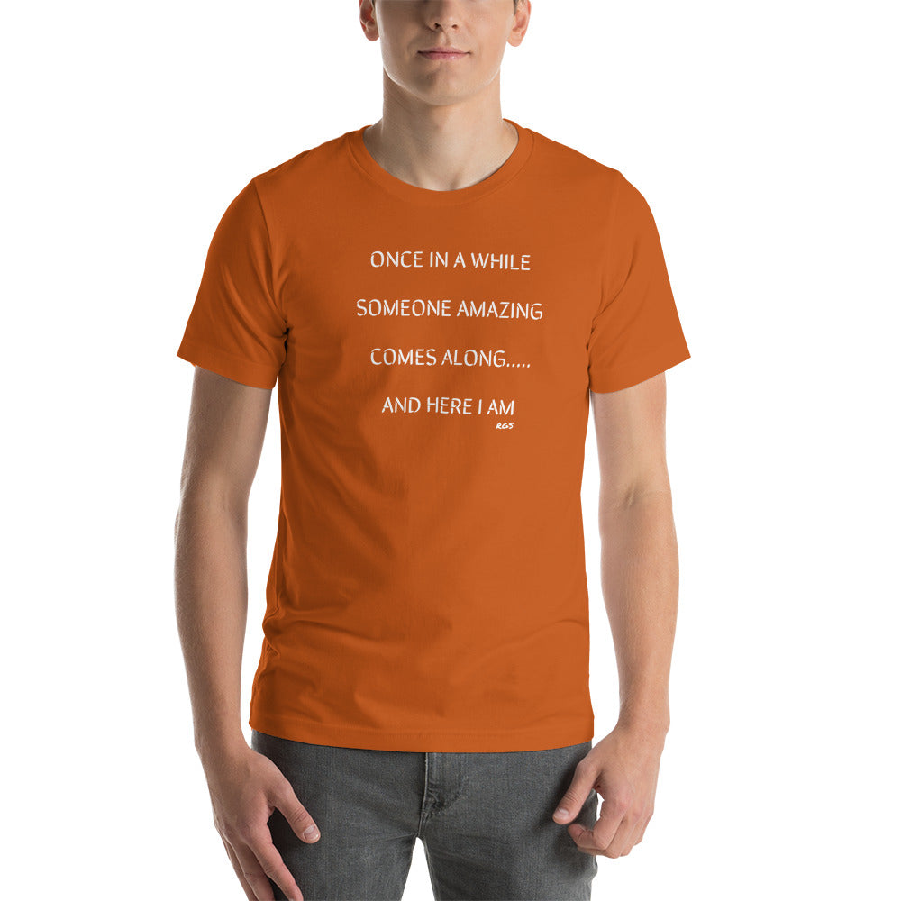 Here I Am  Mens T-Shirt