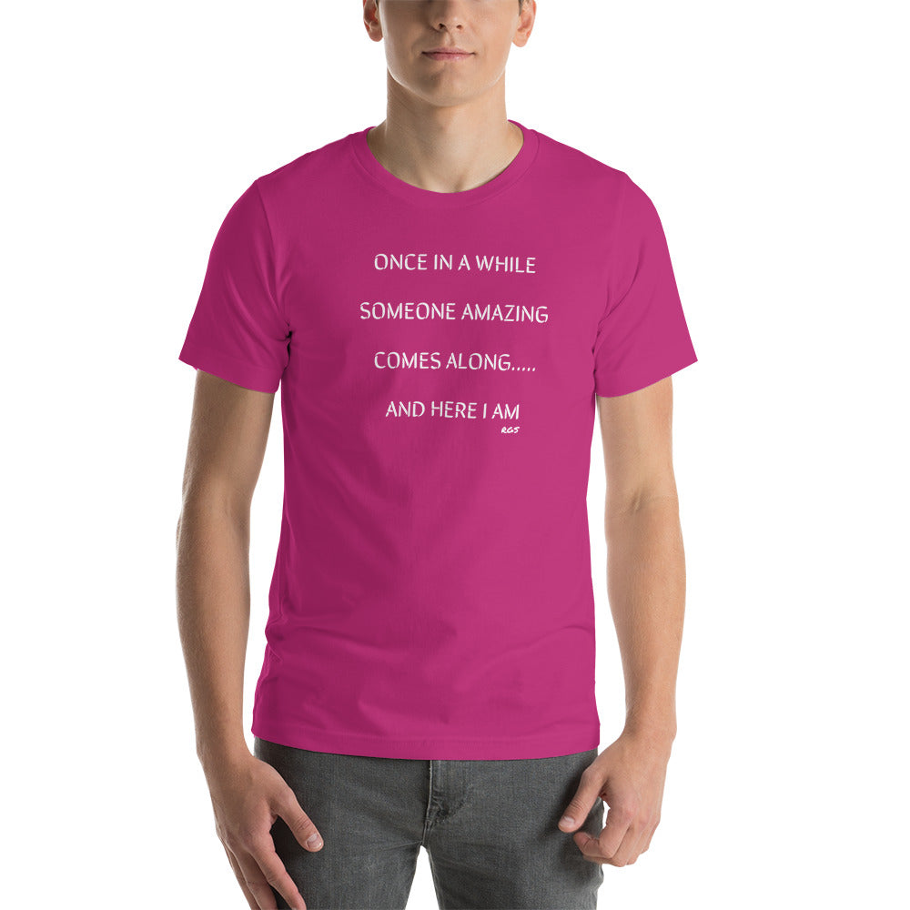 Here I Am  Mens T-Shirt