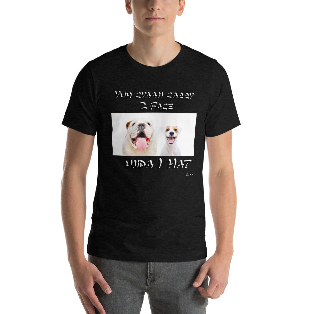 2 Face Short-SleeveT-Shirt