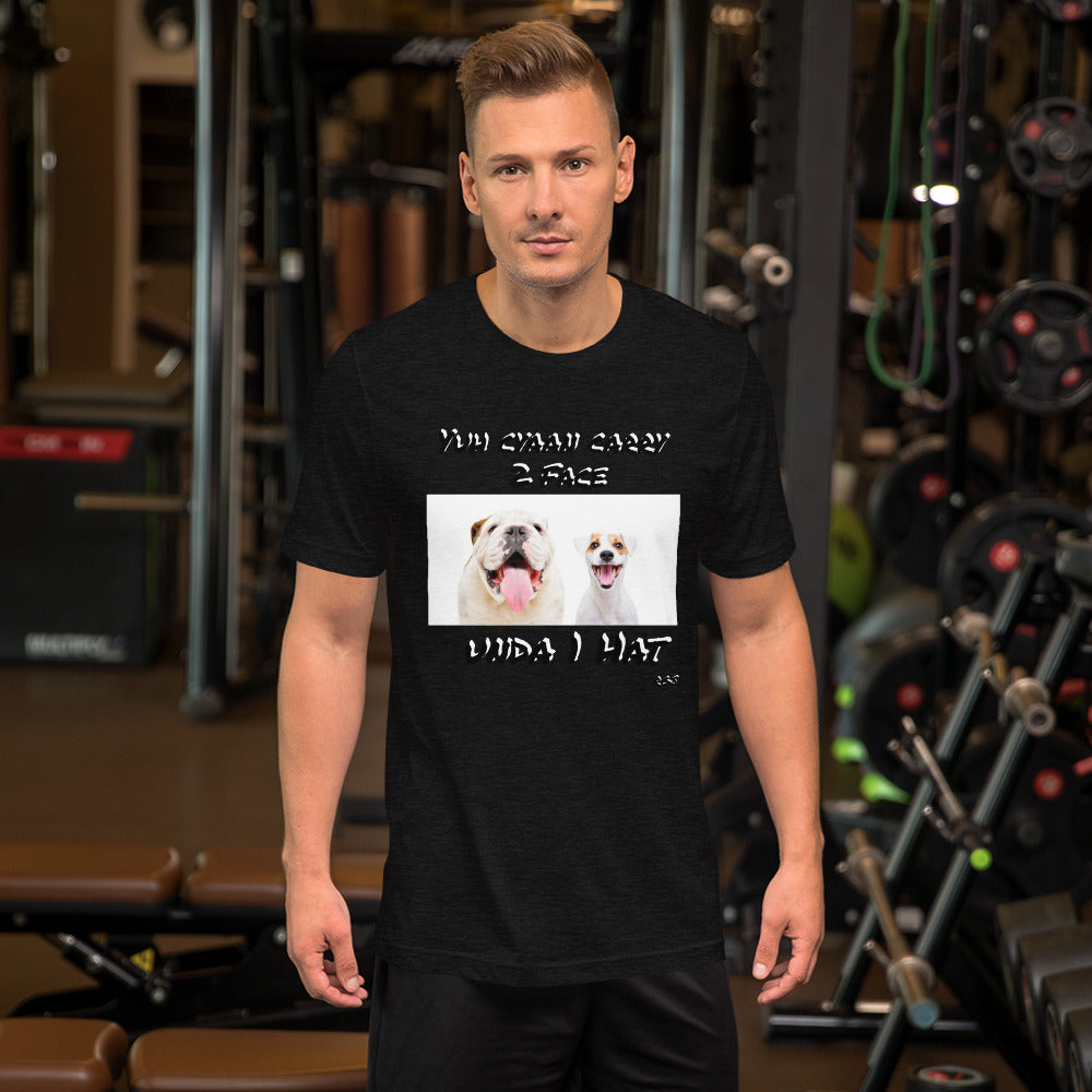 2 Face Short-SleeveT-Shirt