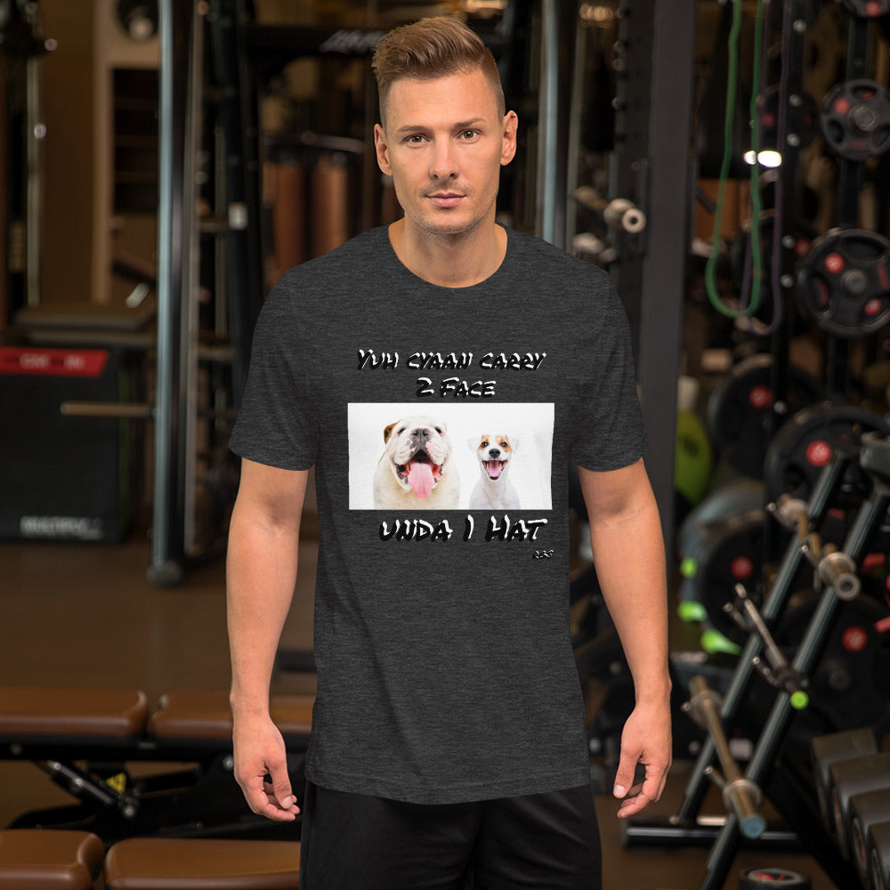 2 Face Short-SleeveT-Shirt