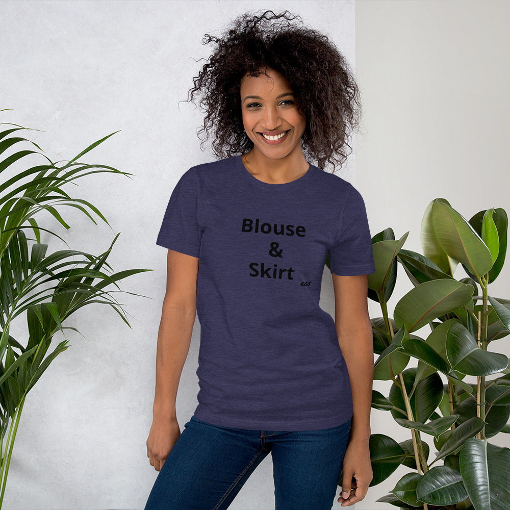 Blouse & Skirt T-Shirt