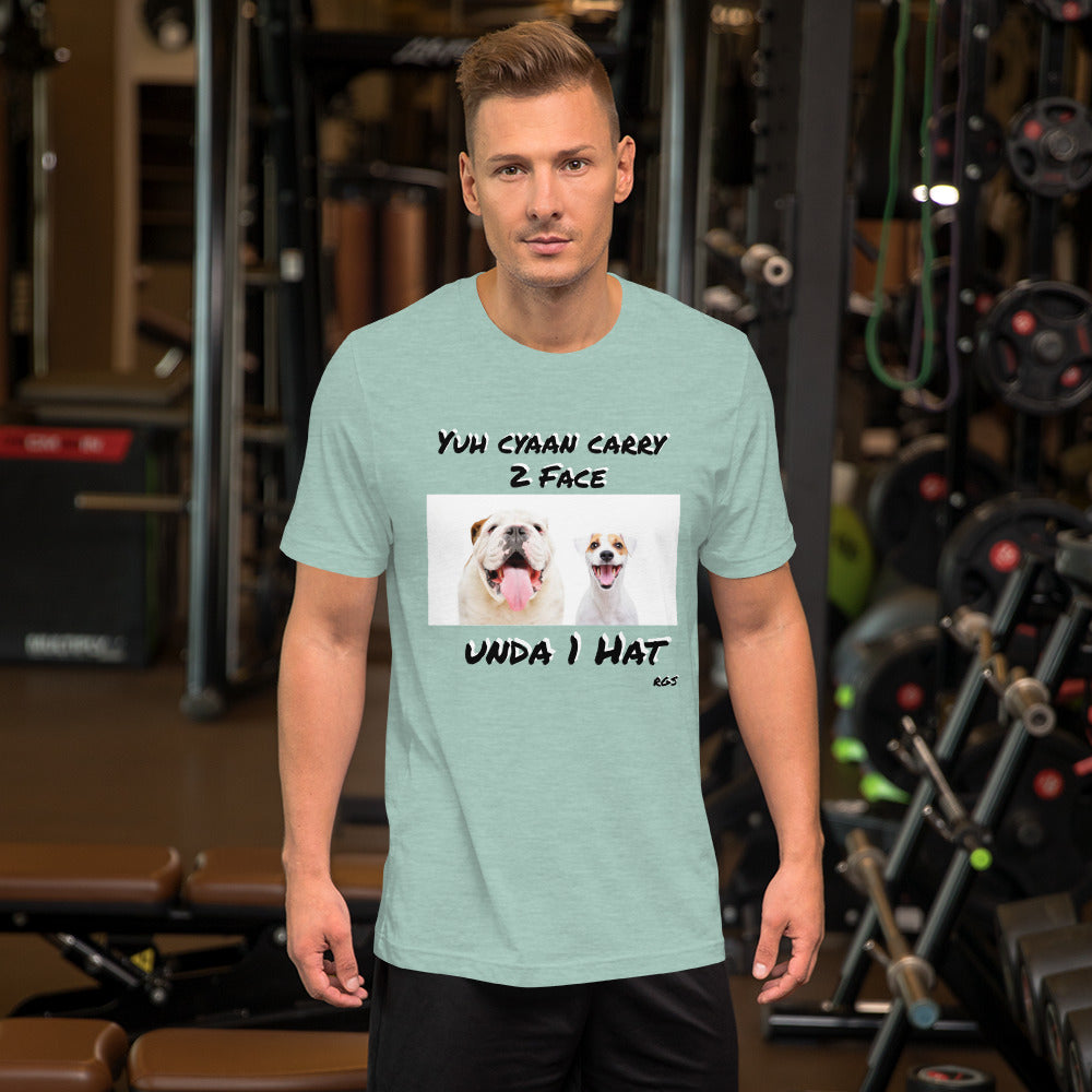 2 Face Short-SleeveT-Shirt