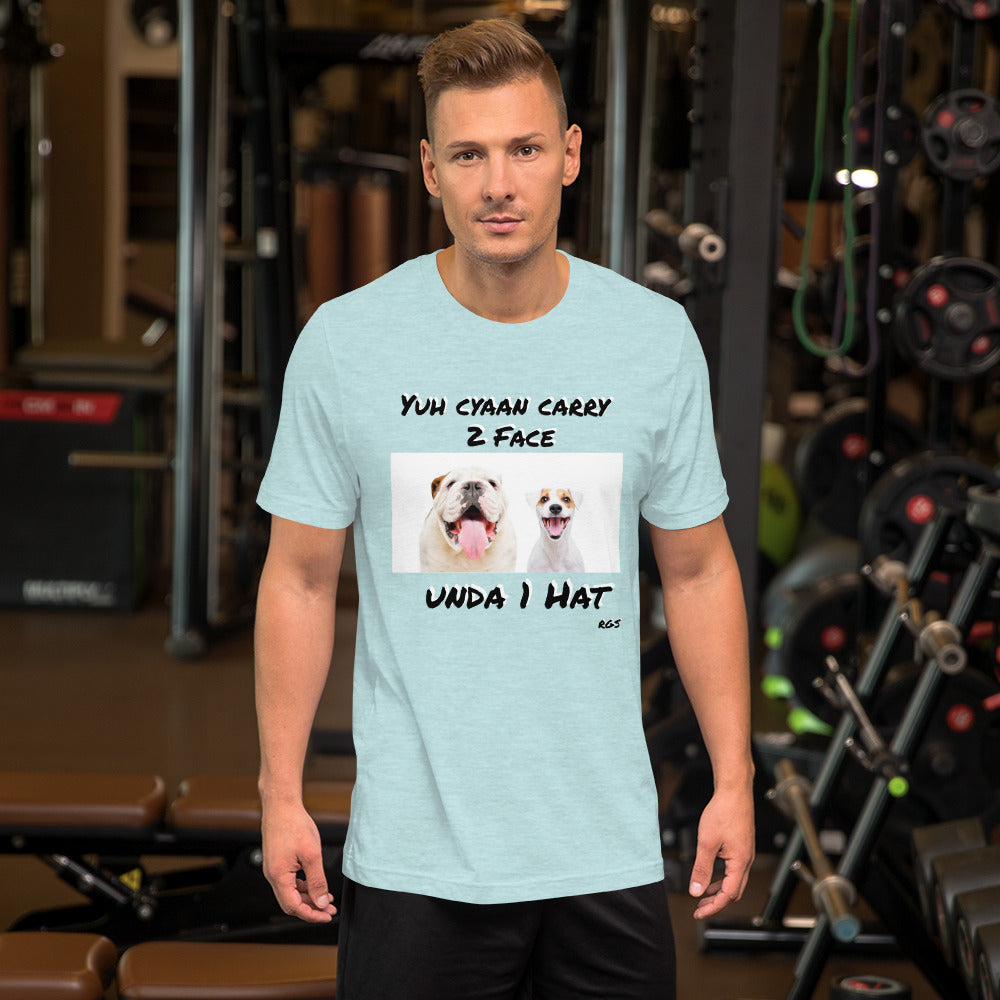 2 Face Short-SleeveT-Shirt
