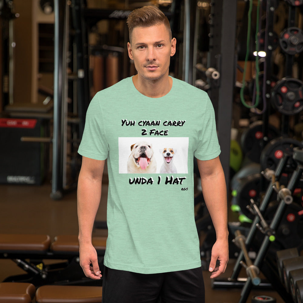 2 Face Short-SleeveT-Shirt
