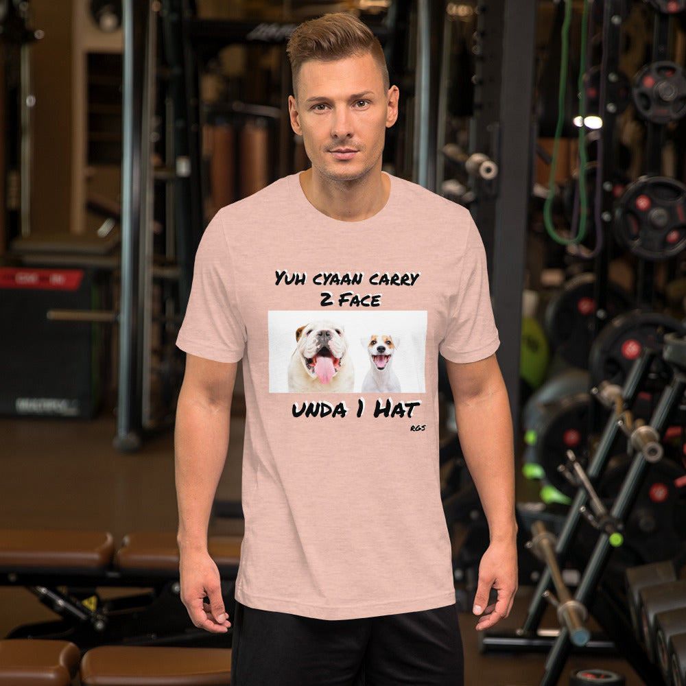 2 Face Short-SleeveT-Shirt