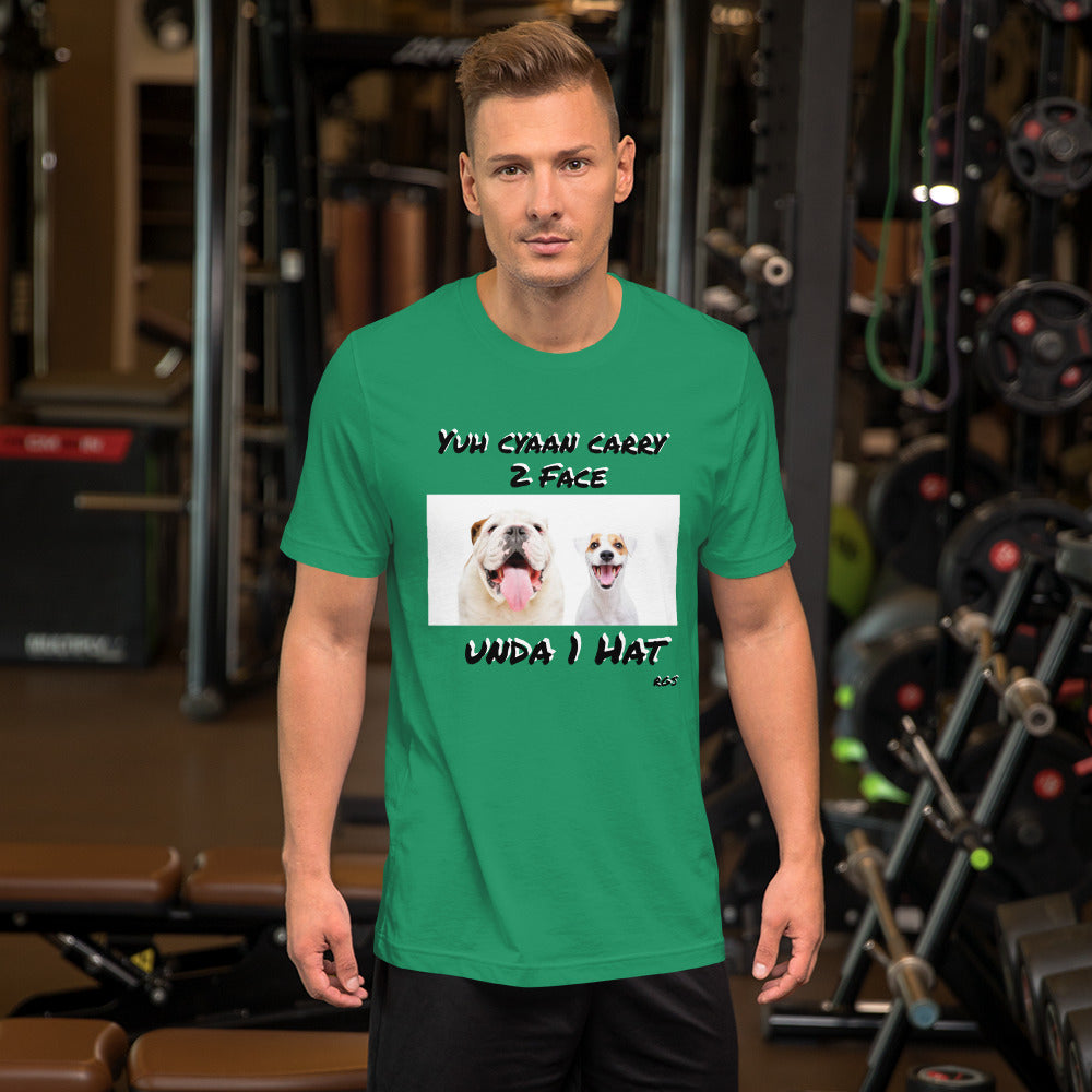 2 Face Short-SleeveT-Shirt