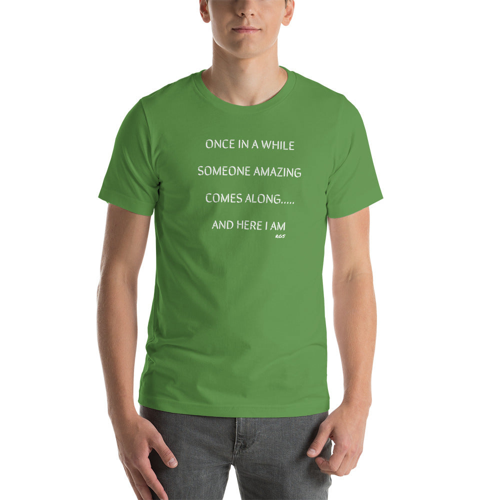 Here I Am  Mens T-Shirt