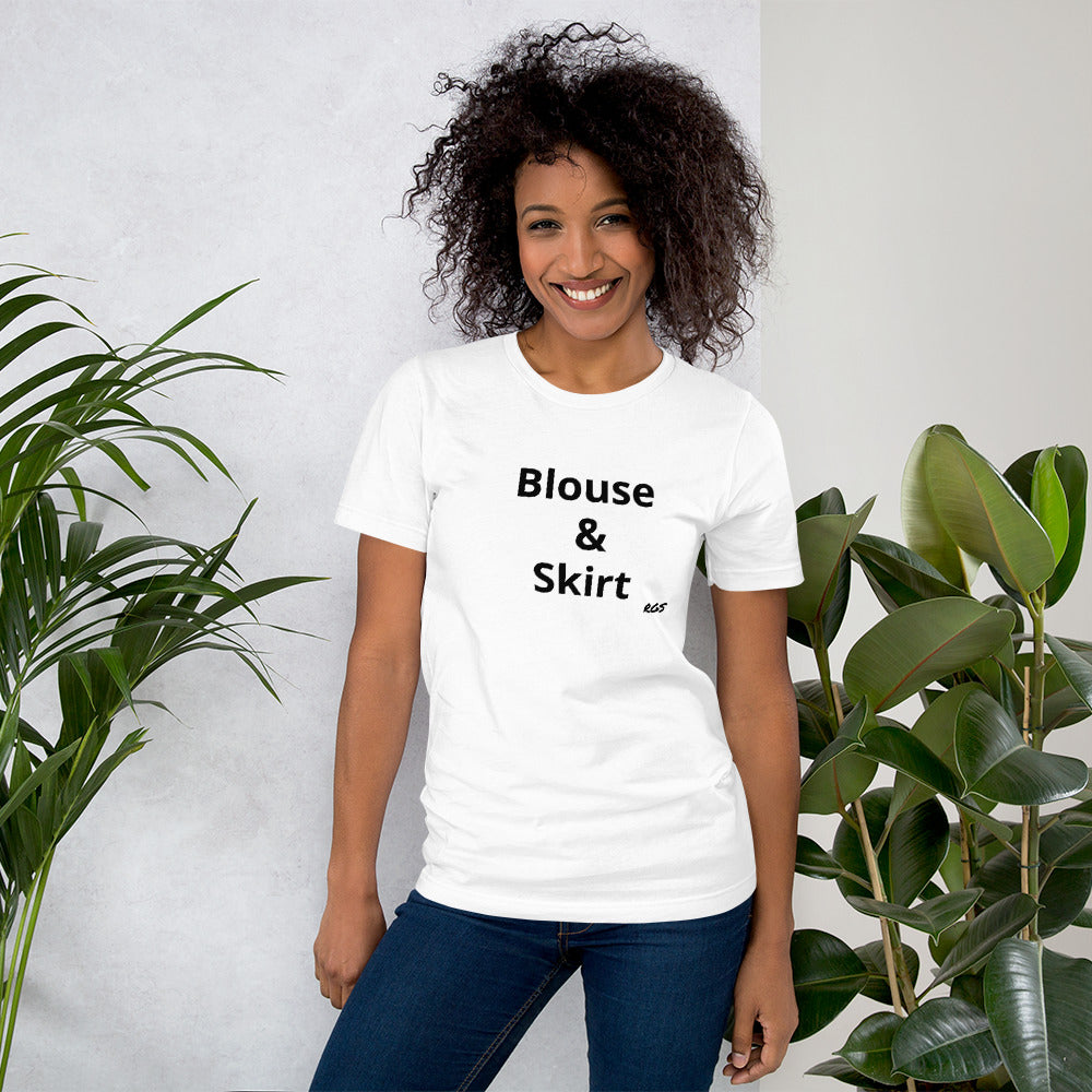 Blouse & Skirt T-Shirt