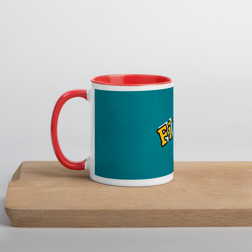 Mug  Yuh with Color Inside