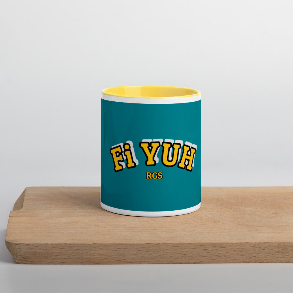 Mug  Yuh with Color Inside