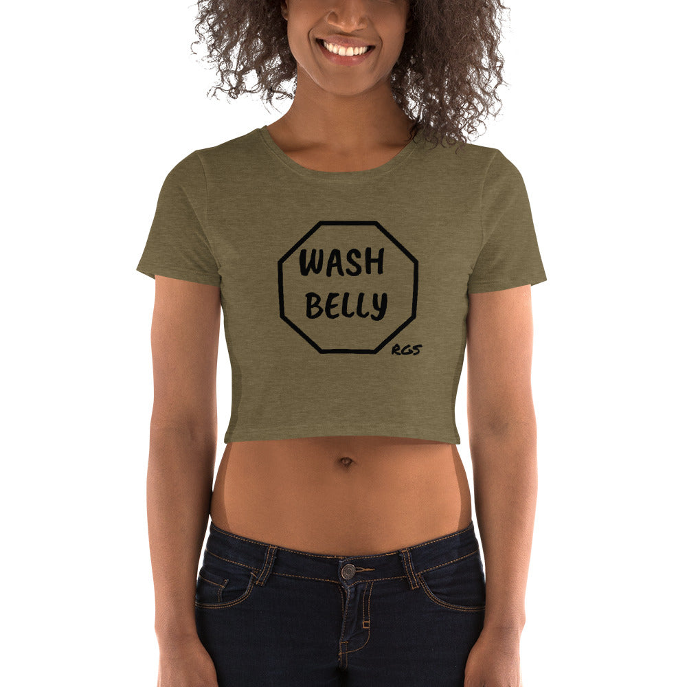 Wash Belly Crop Tee