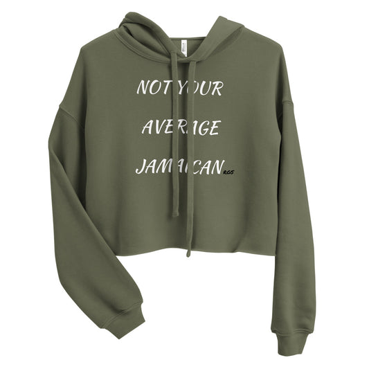 Average Jamaican Crop Hoodie