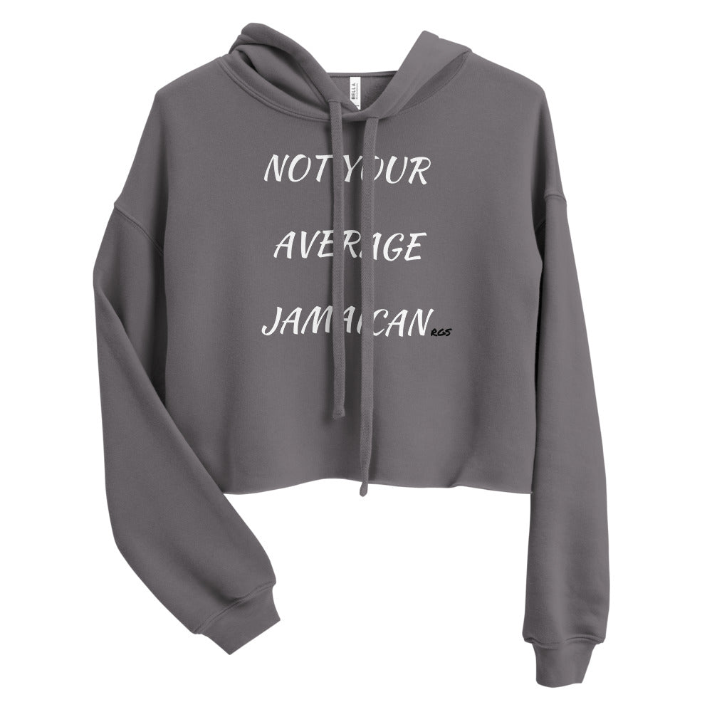 Average Jamaican Crop Hoodie
