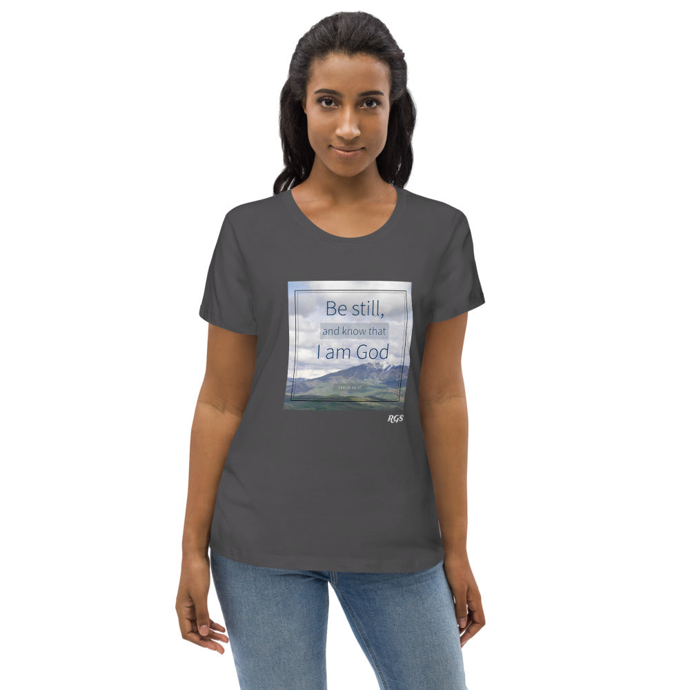 Be Still Women's fitted eco tee