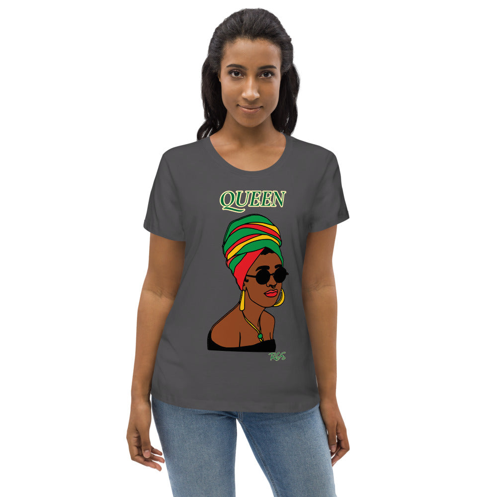 Queen Women's fitted eco tee