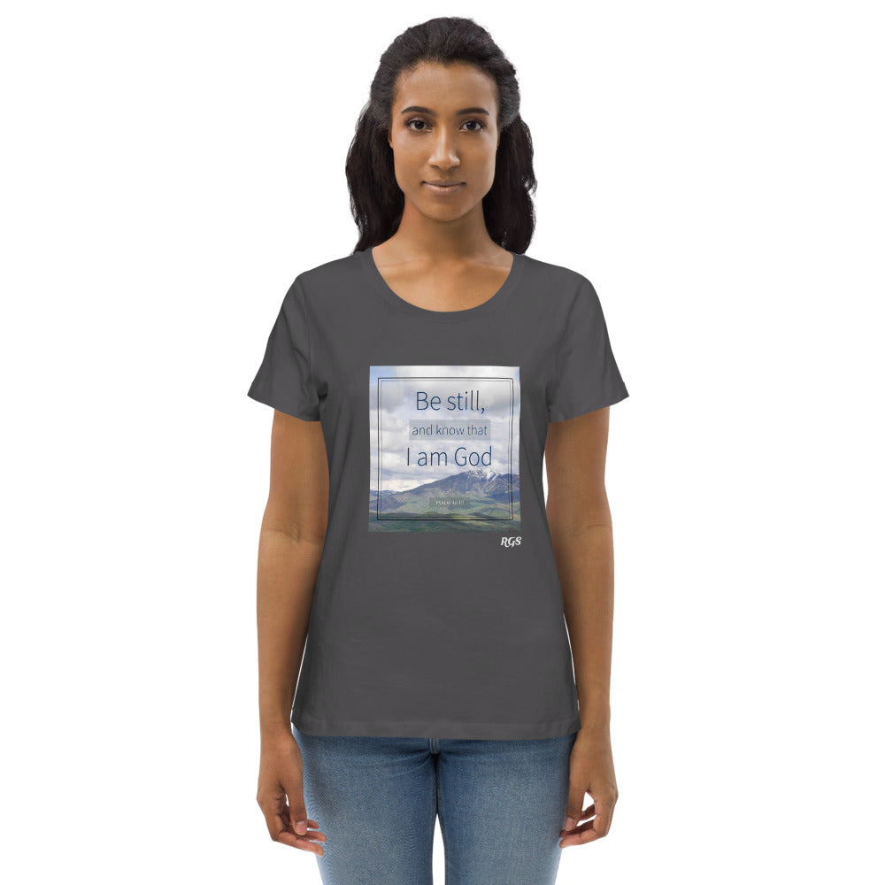 Be Still Women's fitted eco tee