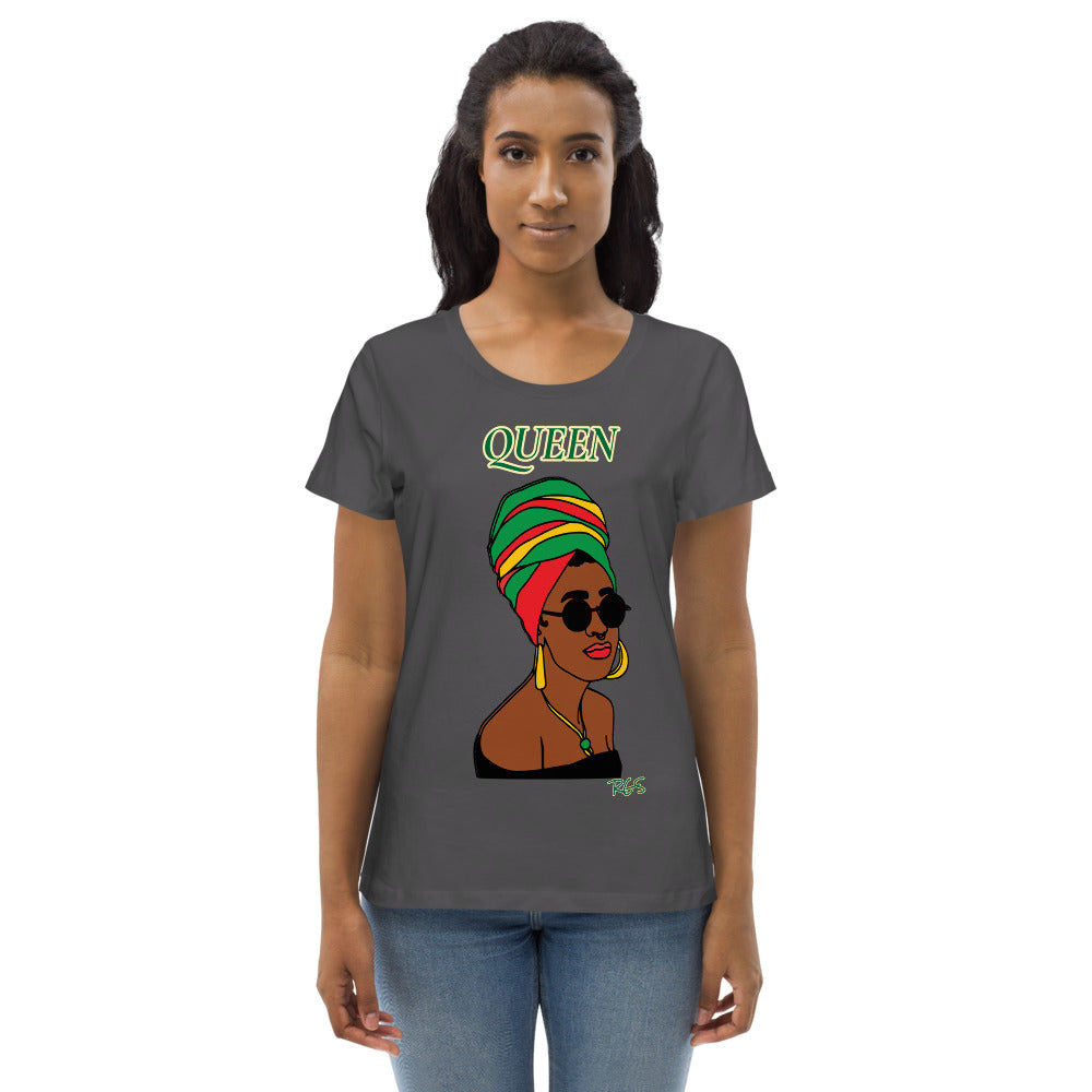 Queen Women's fitted eco tee