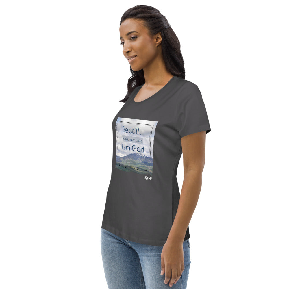 Be Still Women's fitted eco tee
