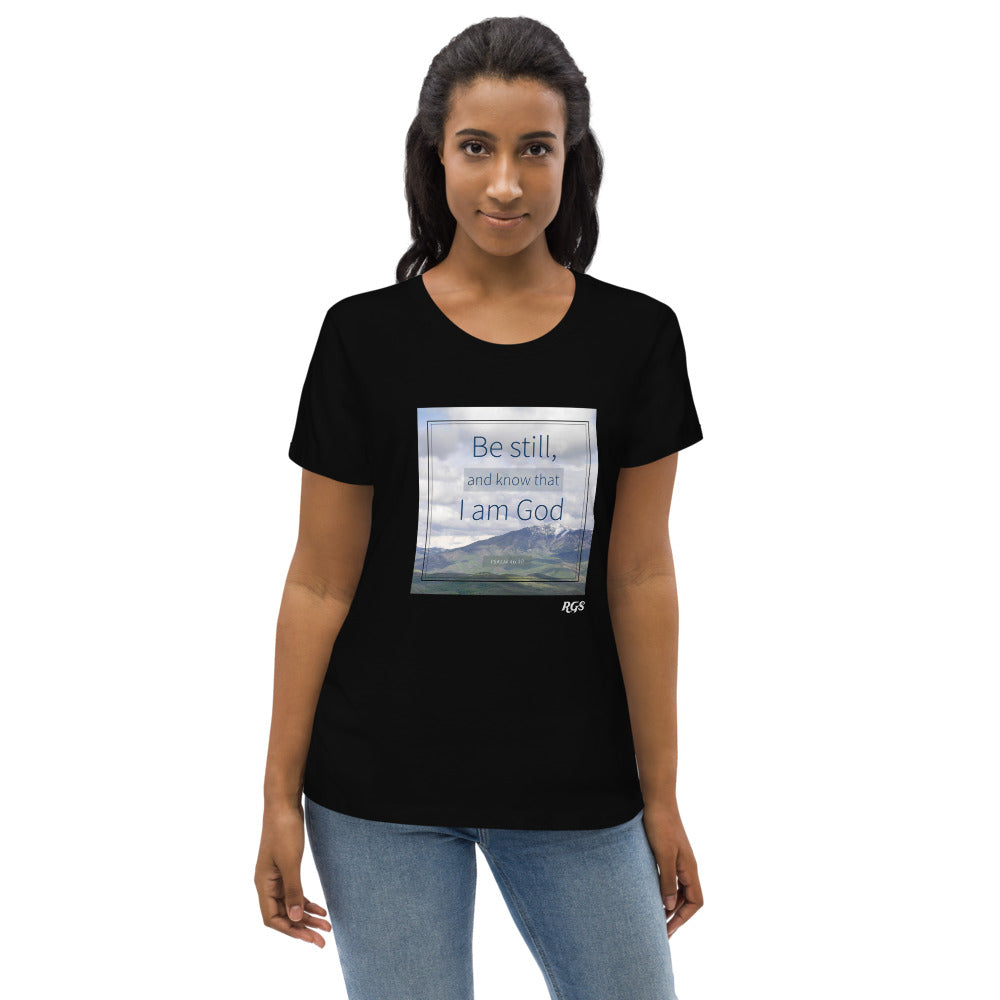 Be Still Women's fitted eco tee