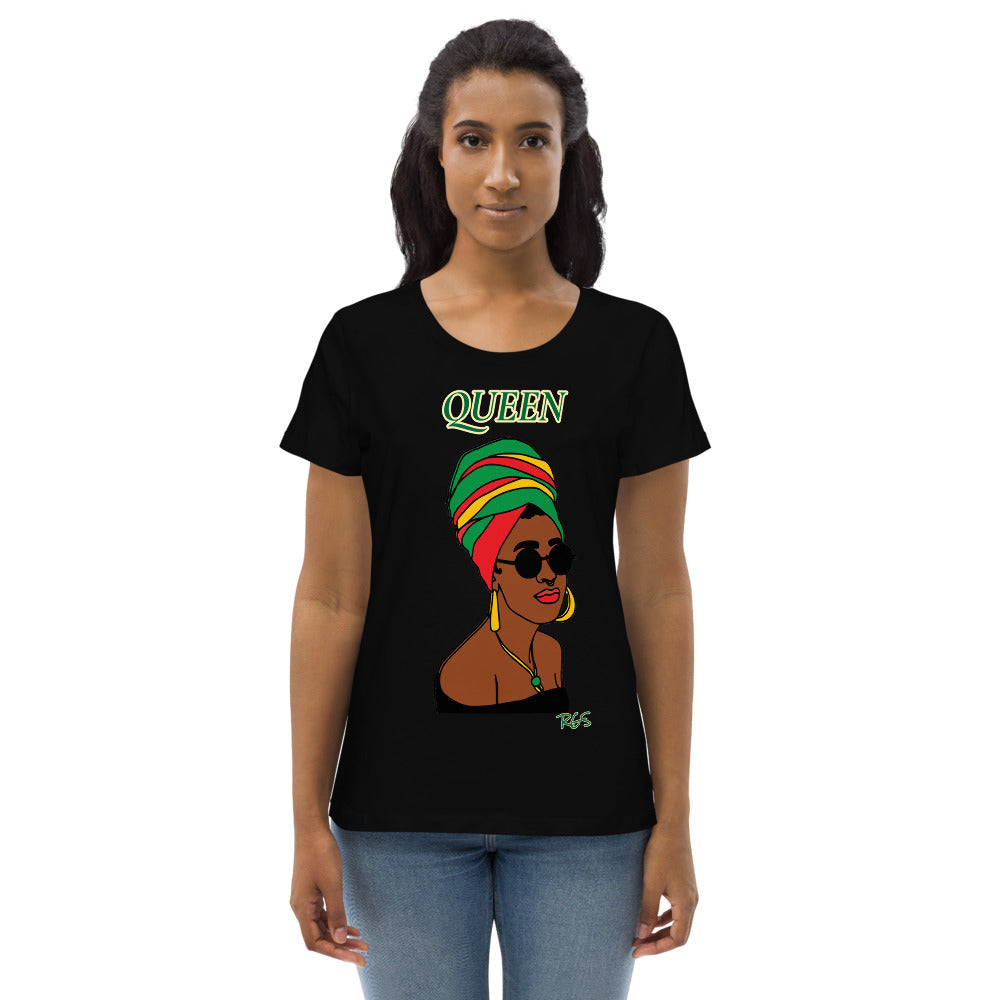 Queen Women's fitted eco tee