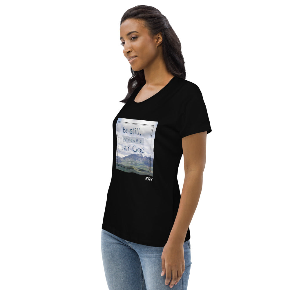 Be Still Women's fitted eco tee
