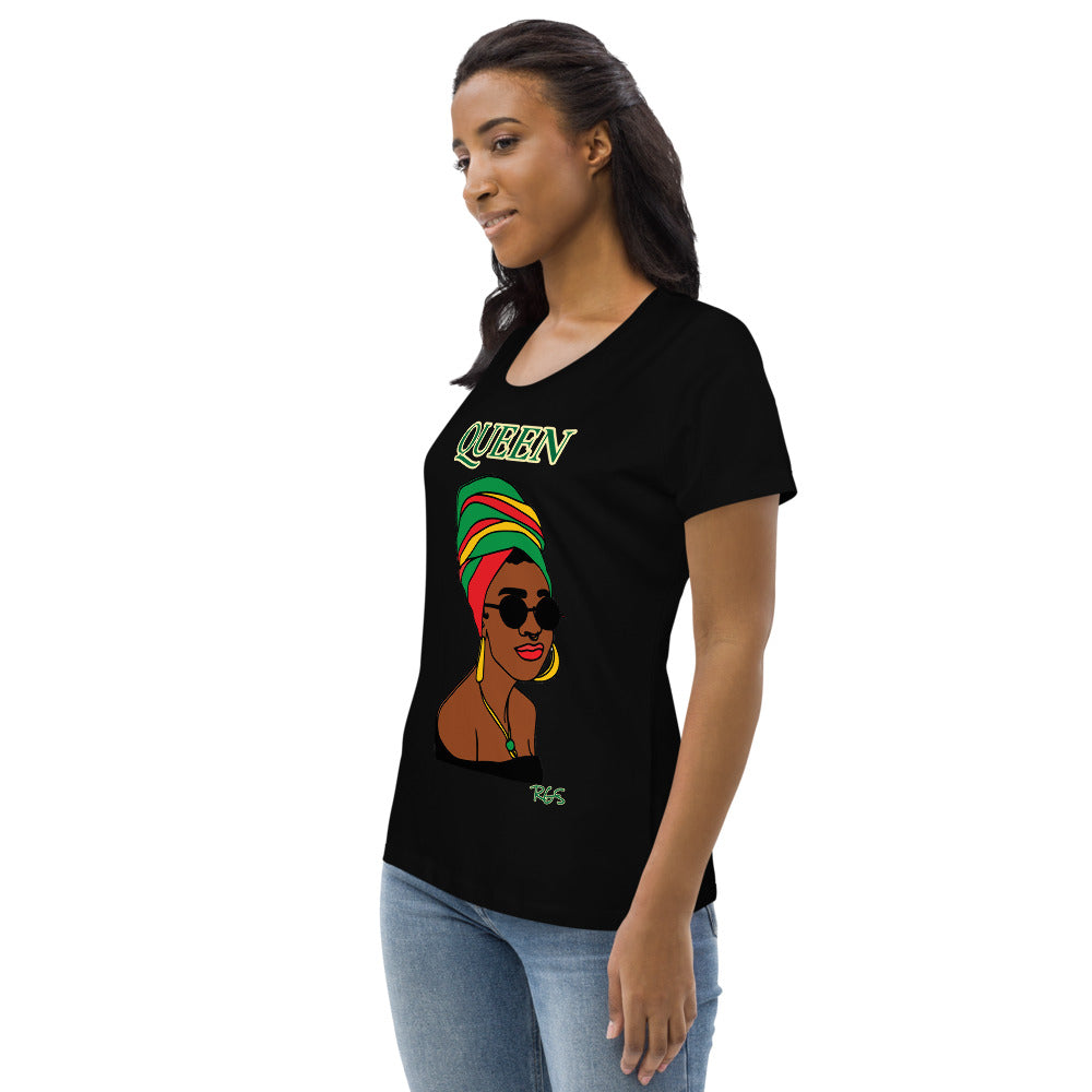 Queen Women's fitted eco tee