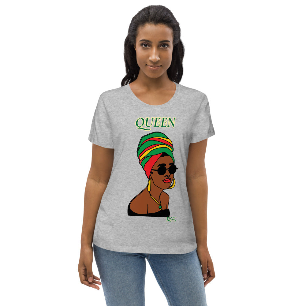Queen Women's fitted eco tee