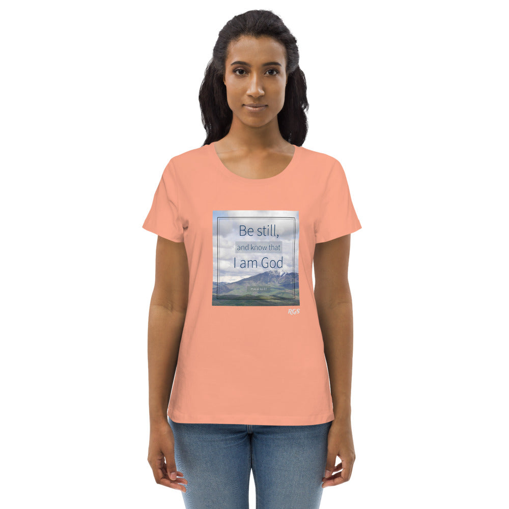 Be Still Women's fitted eco tee