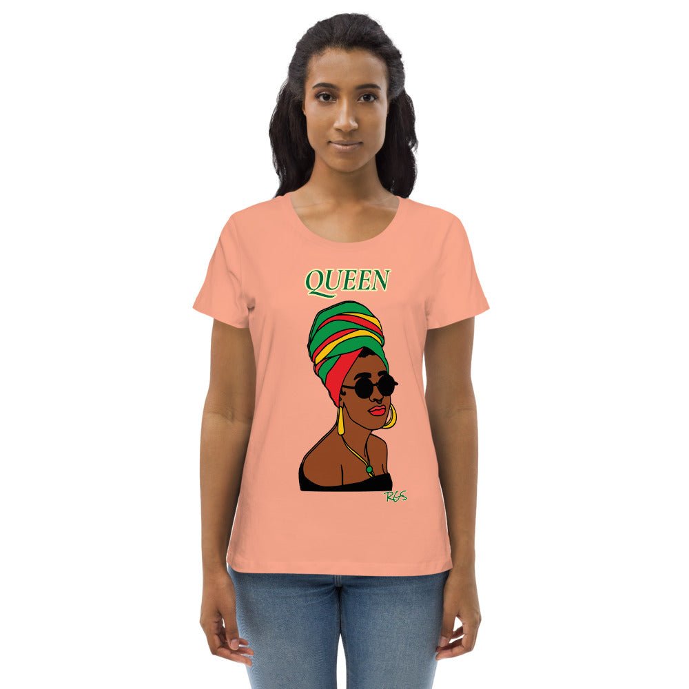 Queen Women's fitted eco tee