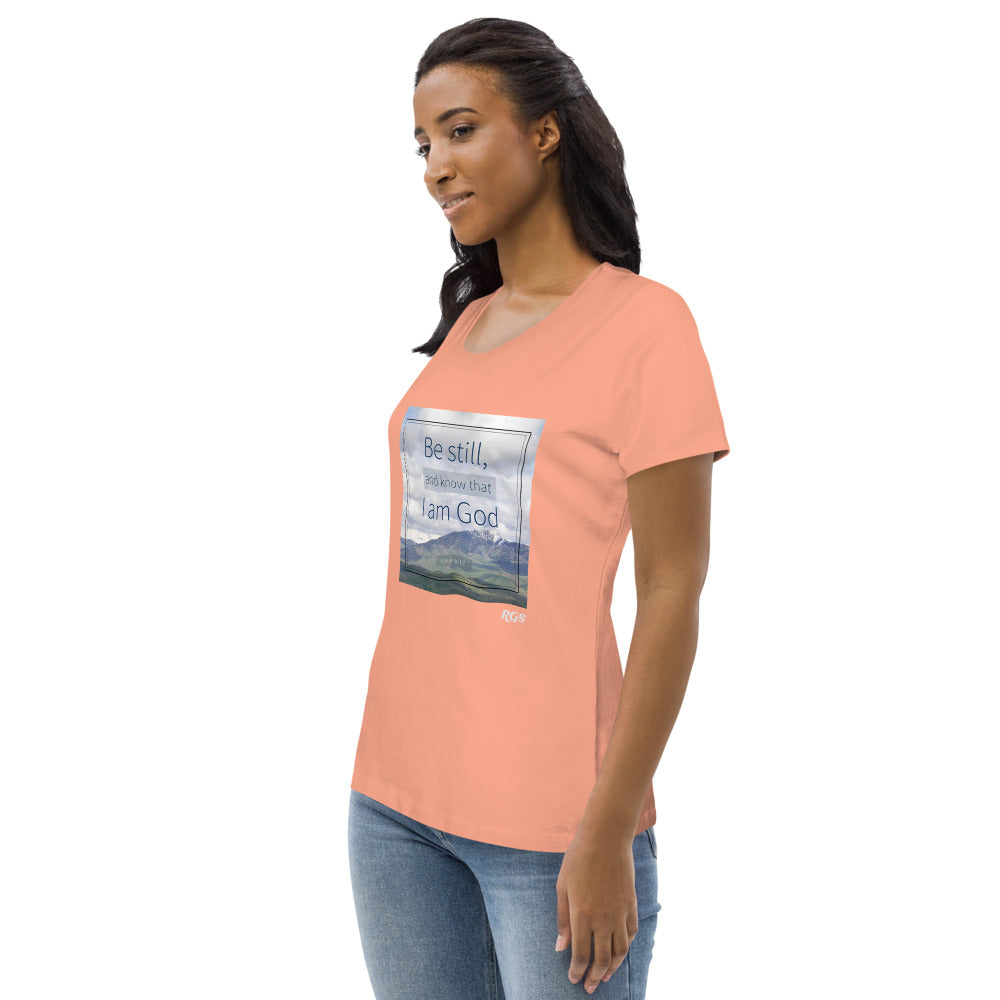 Be Still Women's fitted eco tee