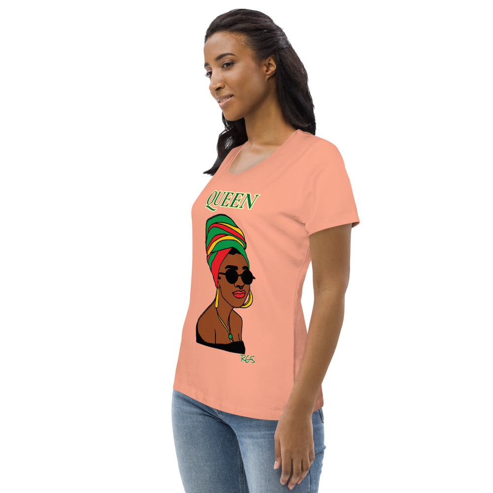 Queen Women's fitted eco tee