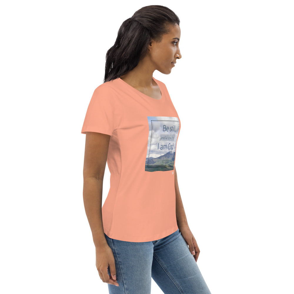 Be Still Women's fitted eco tee