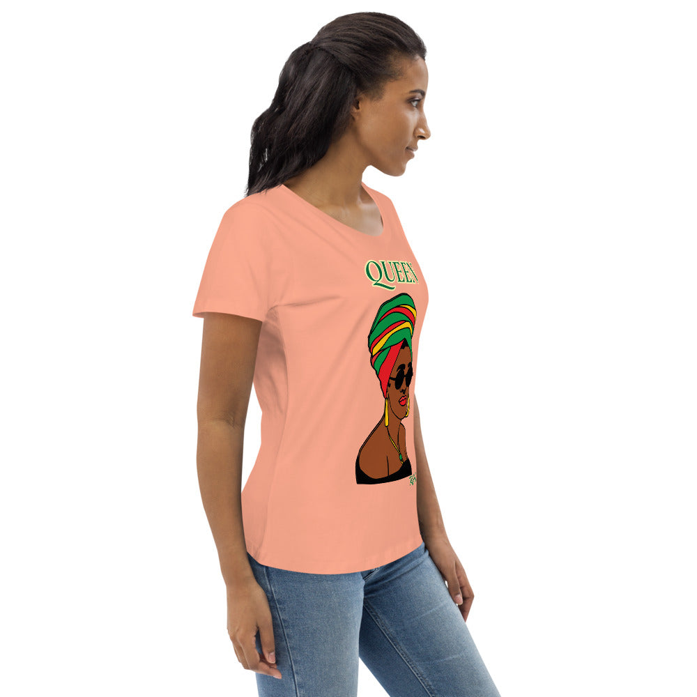 Queen Women's fitted eco tee
