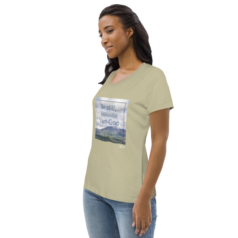 Be Still Women's fitted eco tee