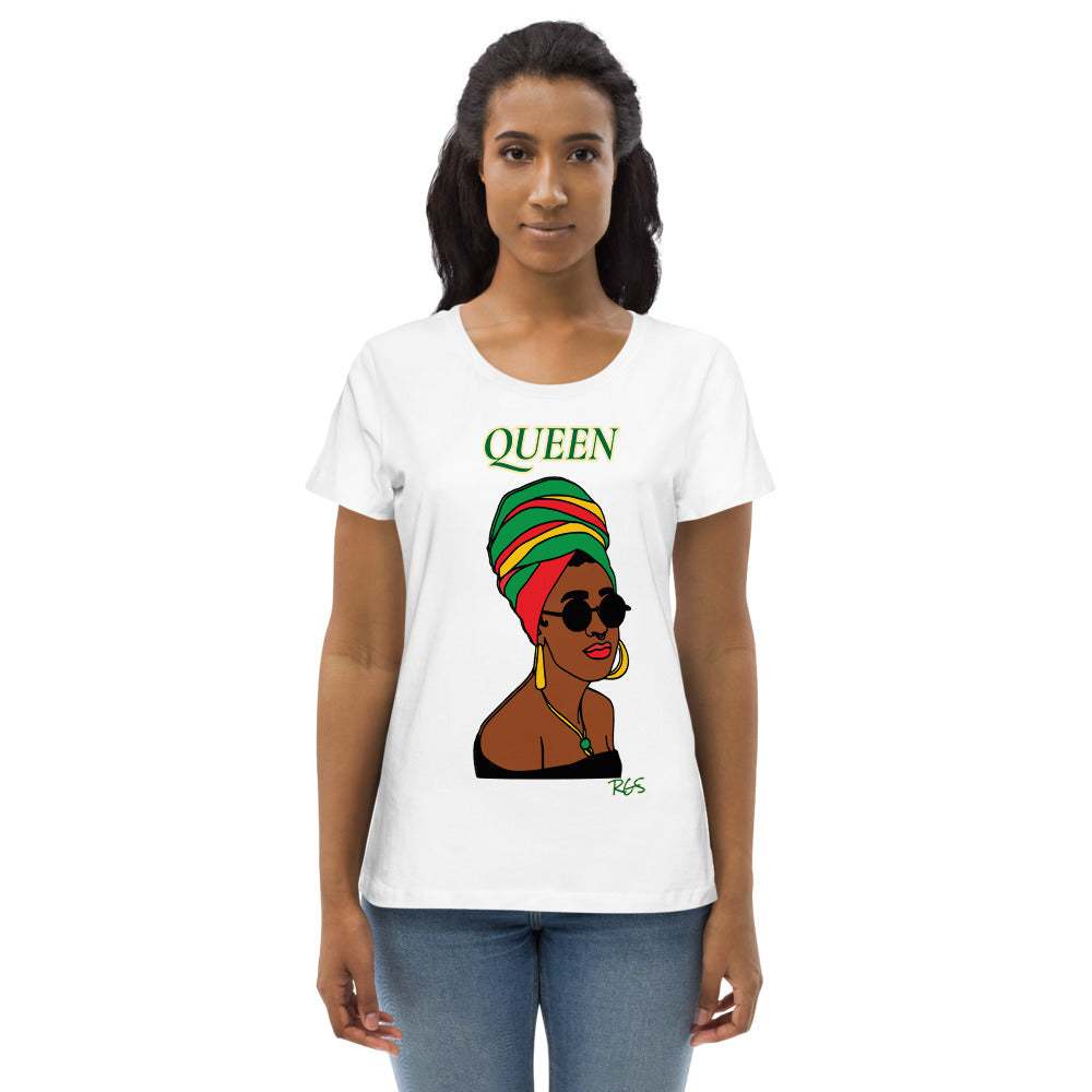 Queen Women's fitted eco tee