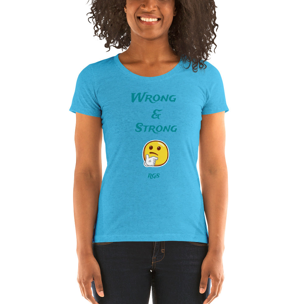 Wrong & Strong  t-shirt
